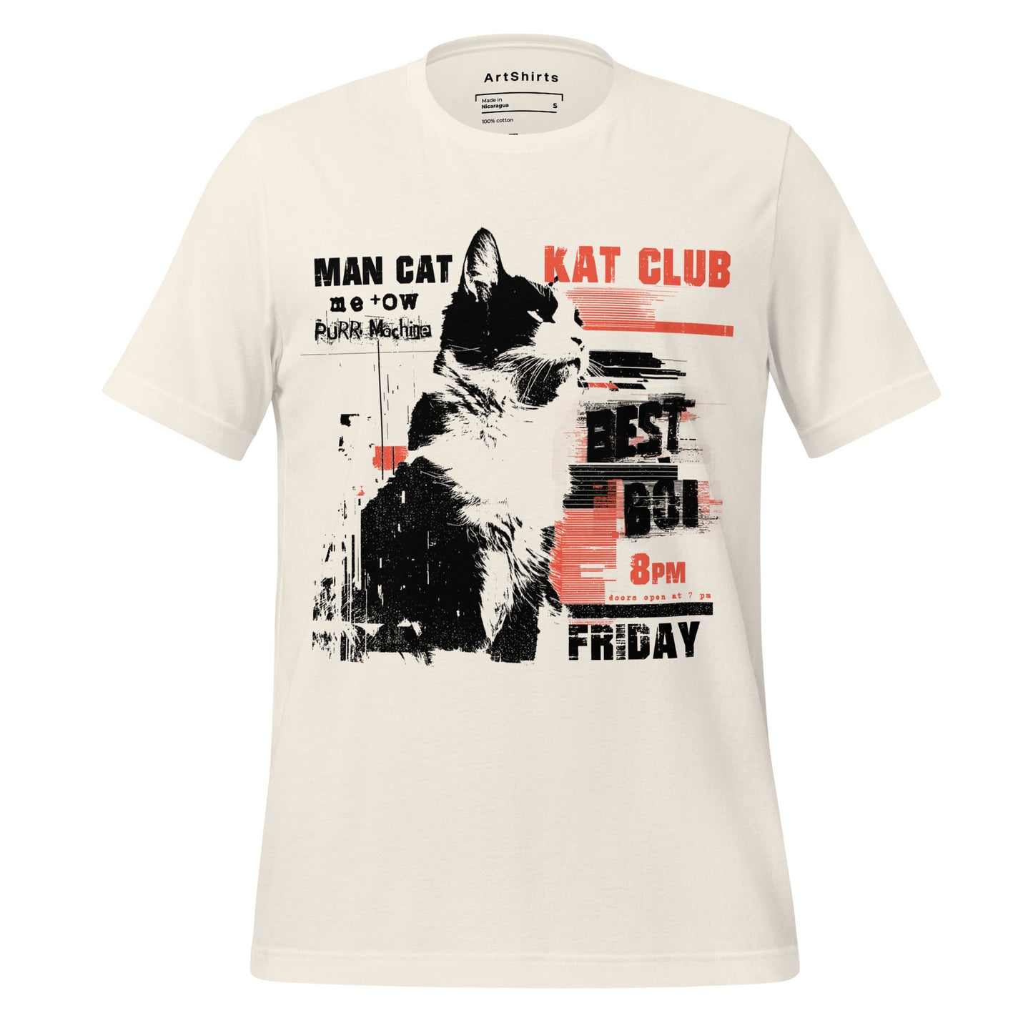 Kat Club Poster Unisex T-Shirt