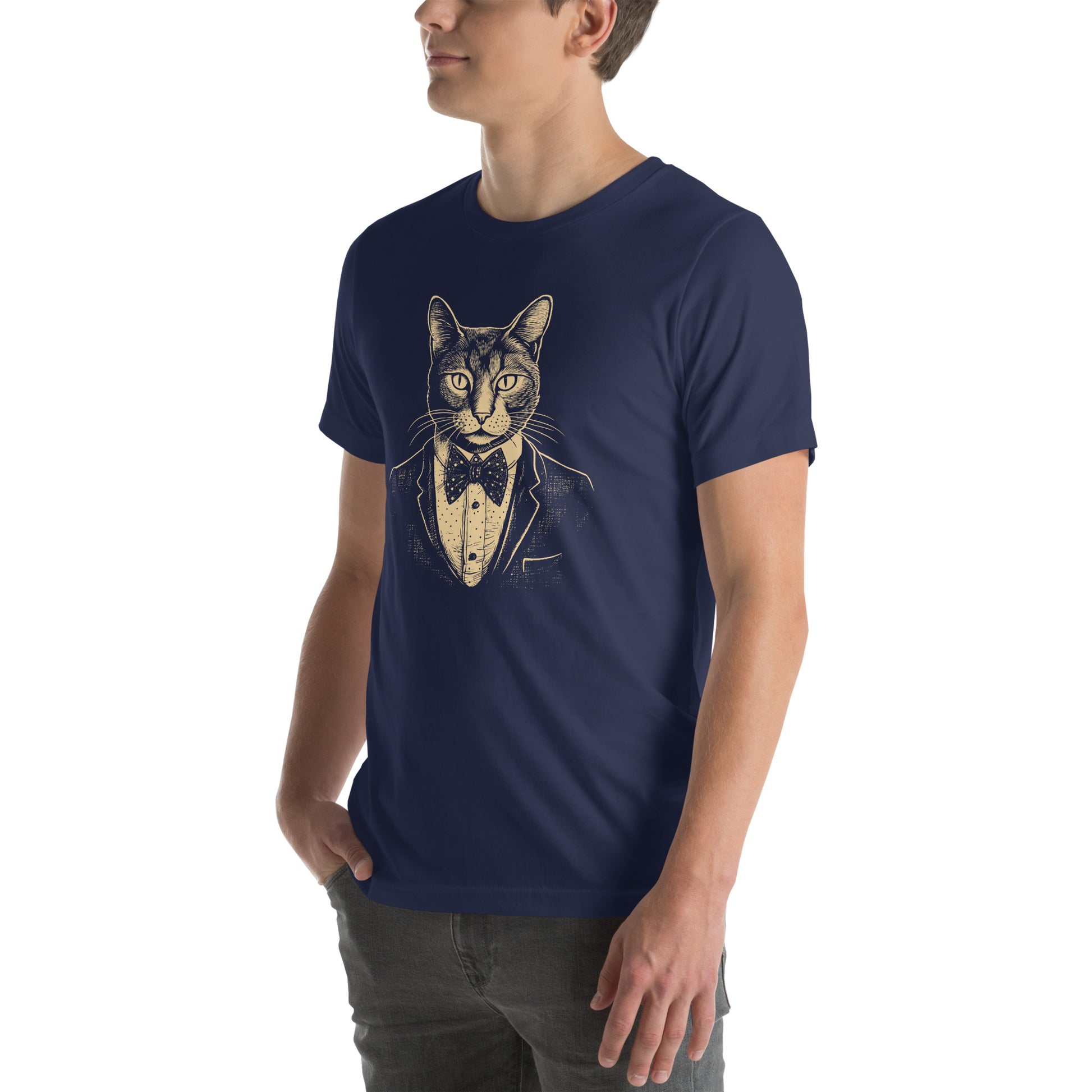Tuxedo Cat Unisex t-shirt