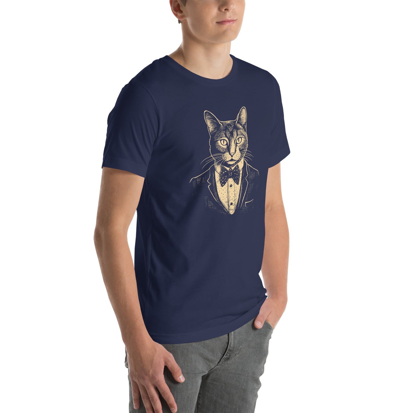 Tuxedo Cat Unisex t-shirt