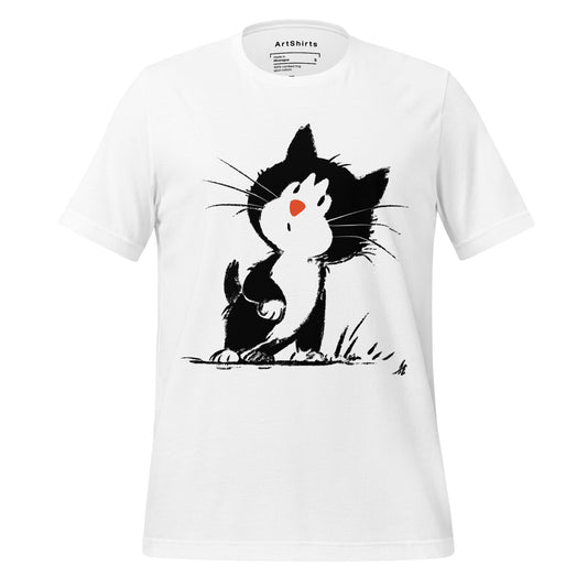Curious Cat Unisex T-Shirt