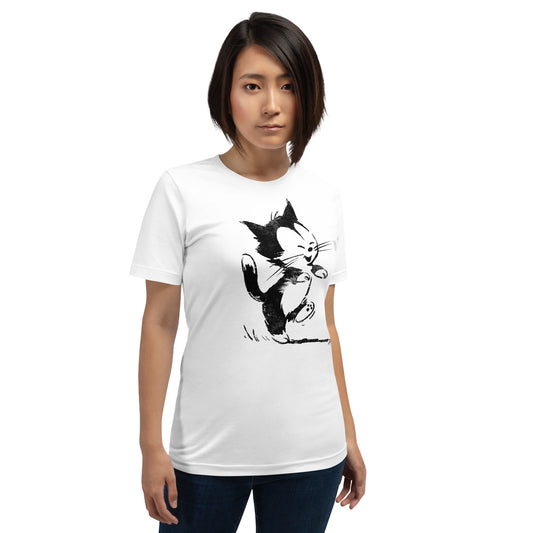 Dancing Cat Unisex T-Shirt