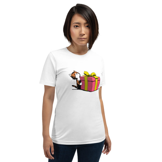 Gift Kitty Unisex T-Shirt