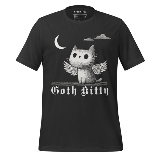 Goth Kitty Unisex T-Shirt