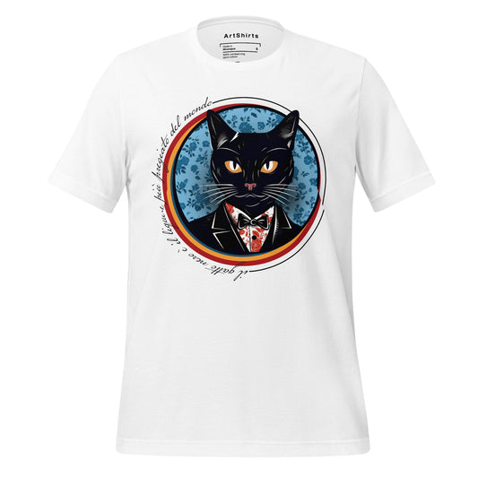 Il Gatto Nero Unisex T-Shirt