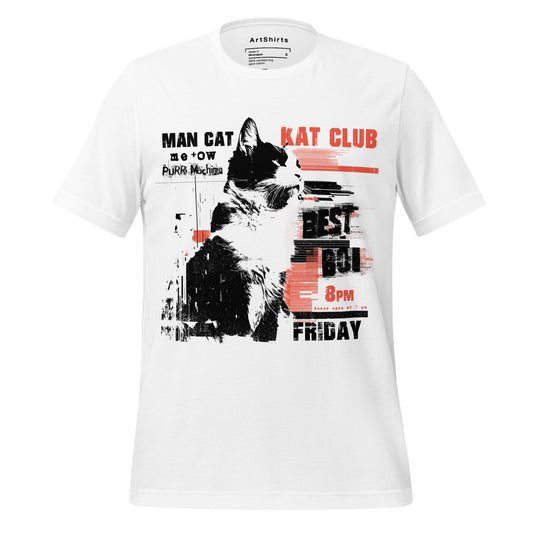Kat Club Poster Unisex T-Shirt