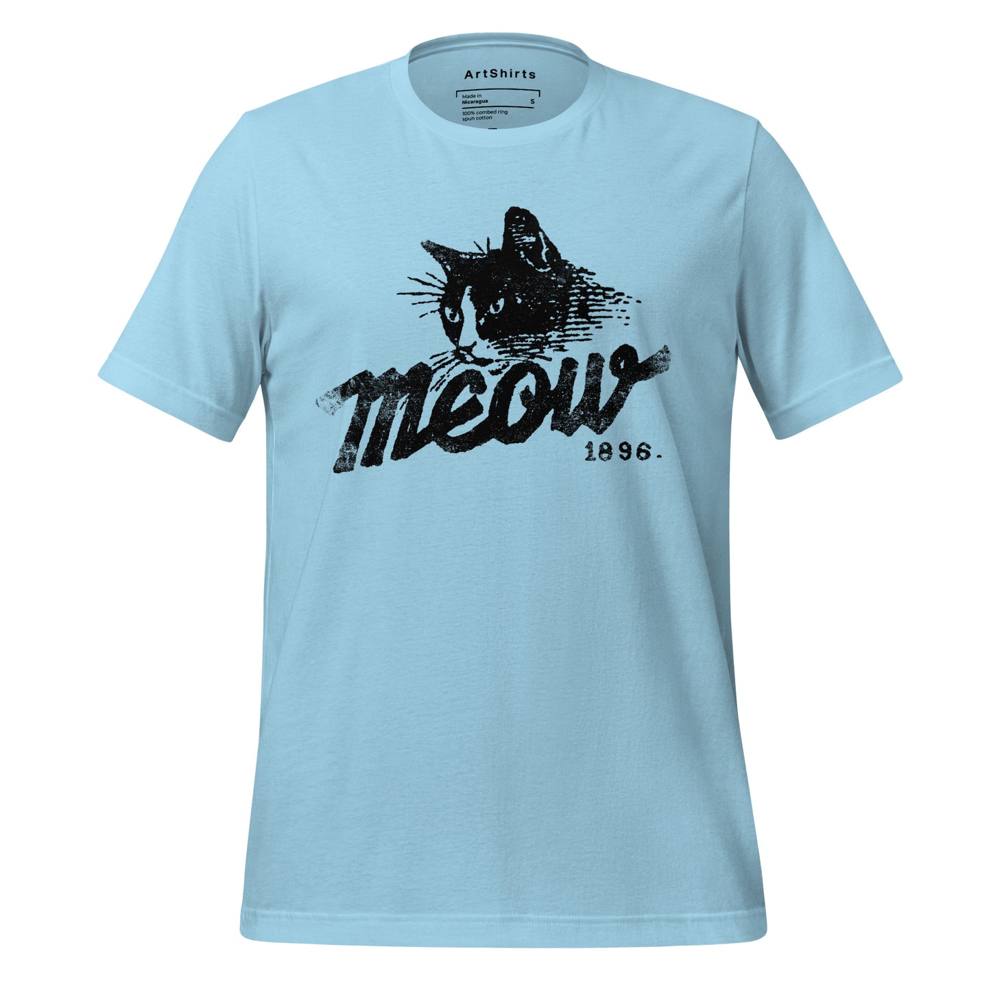 Vintage Cat Head Unisex t-shirt