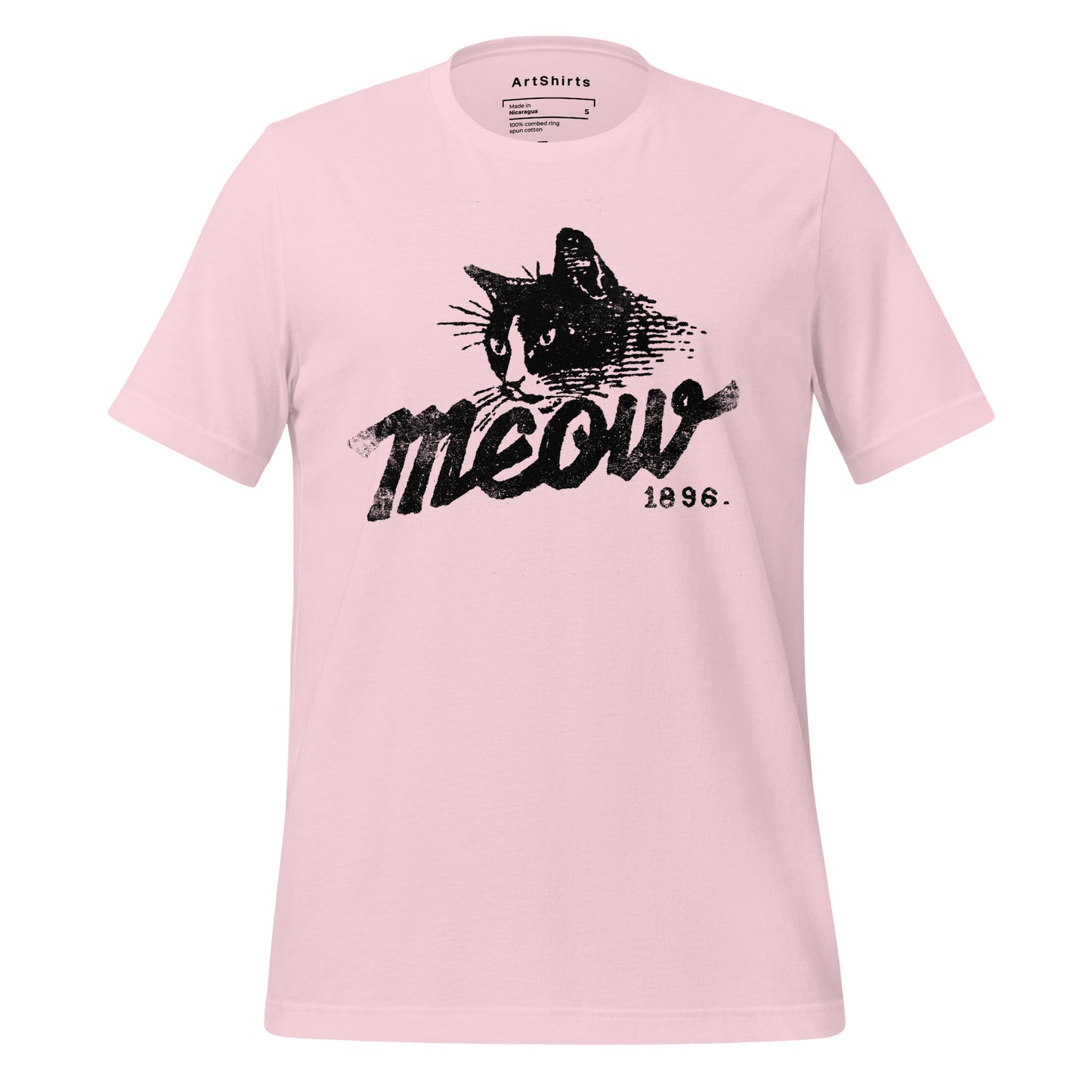 Vintage Cat Head Unisex t-shirt