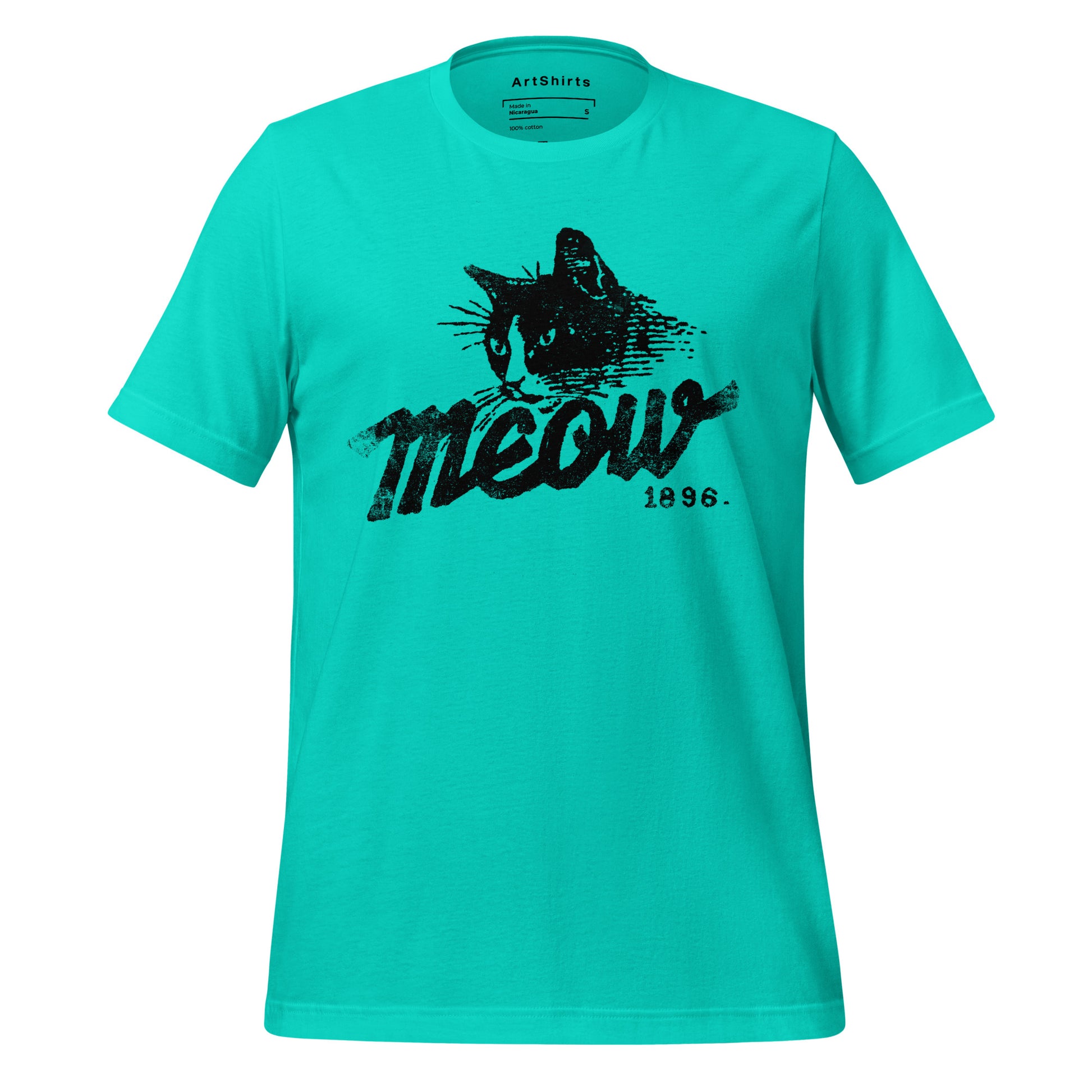 Vintage Cat Head Unisex t-shirt