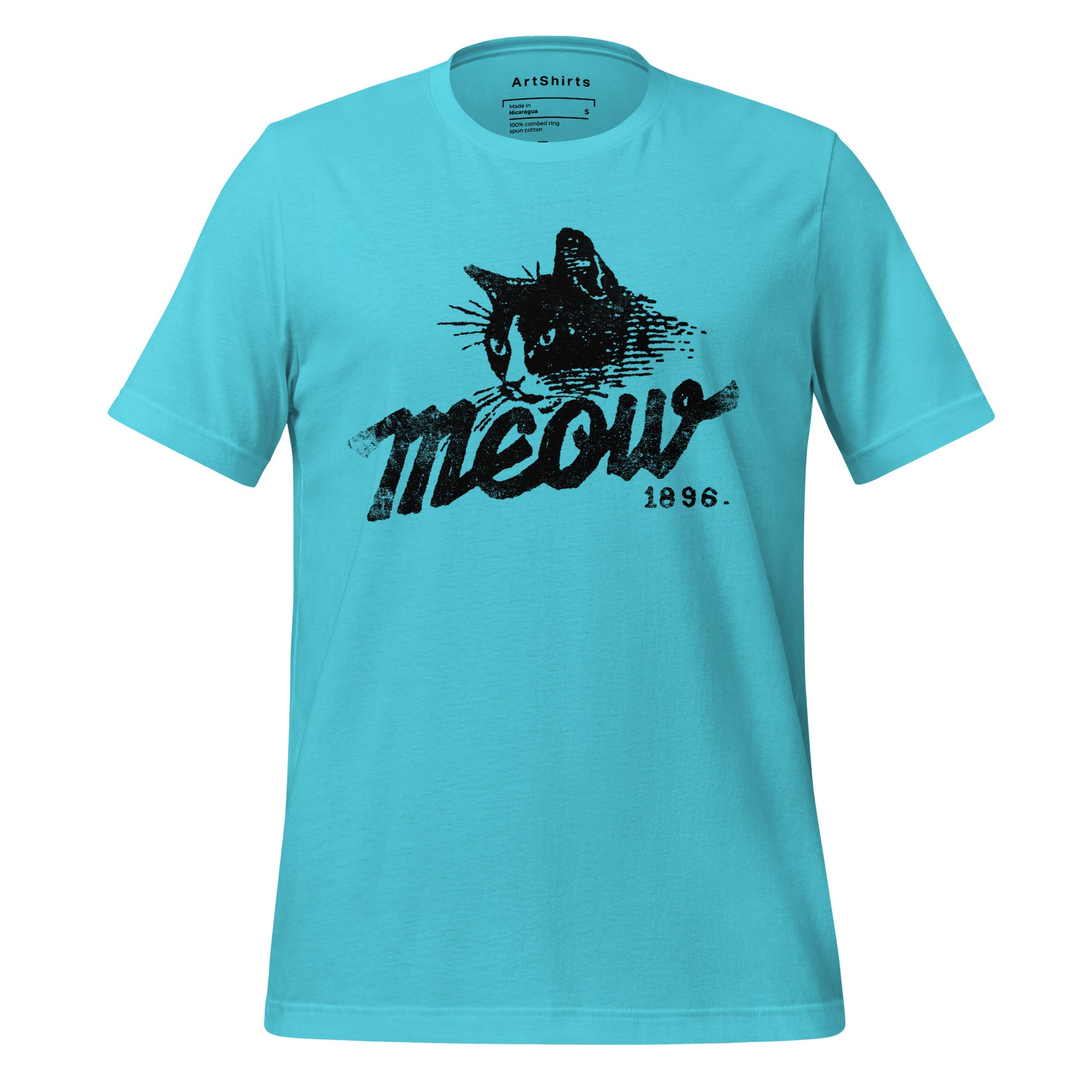 Vintage Cat Head Unisex t-shirt