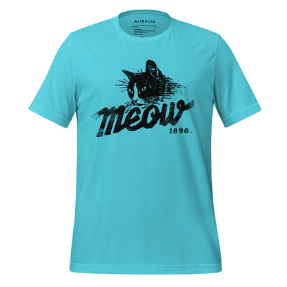 Vintage Cat Head Unisex t-shirt