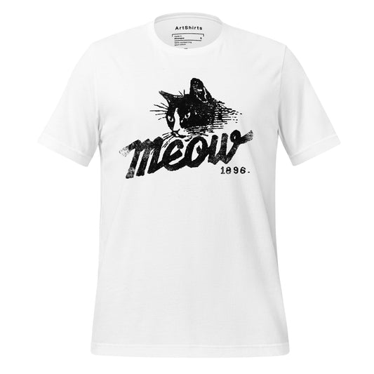 Vintage Cat Head Unisex t-shirt