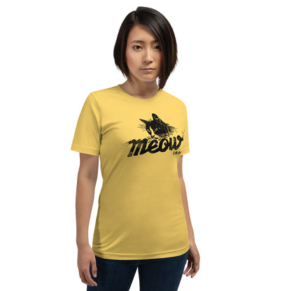 Vintage Cat Head Unisex t-shirt