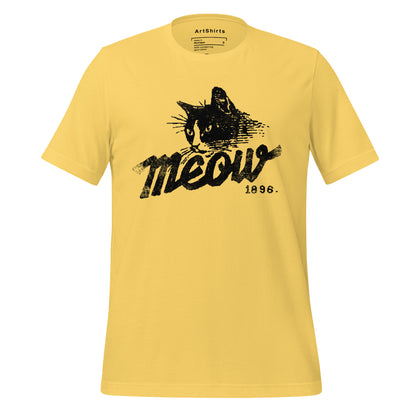 Vintage Cat Head Unisex t-shirt