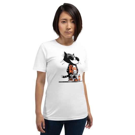 Mittenz the Graffiti Kitty Unisex T-Shirt