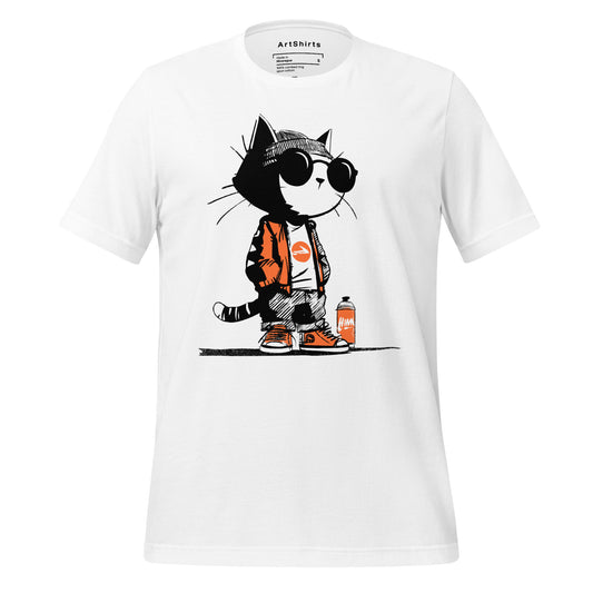 Mittenz the Graffiti Kitty Unisex T-Shirt