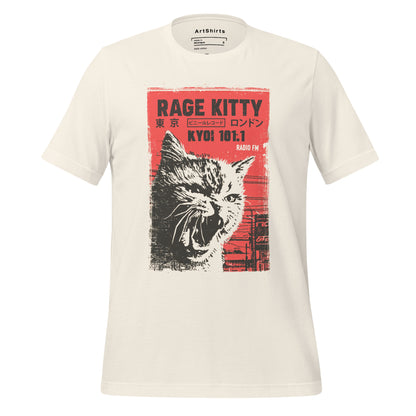 Rage Kitty Radio Poster Unisex T-Shirt