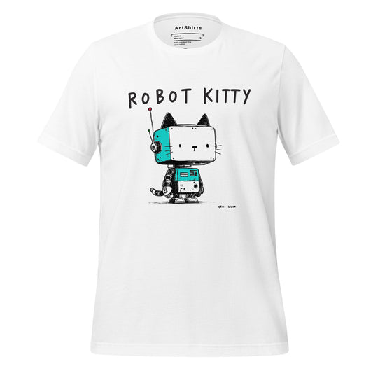 Robot Kitty Unisex T-Shirt