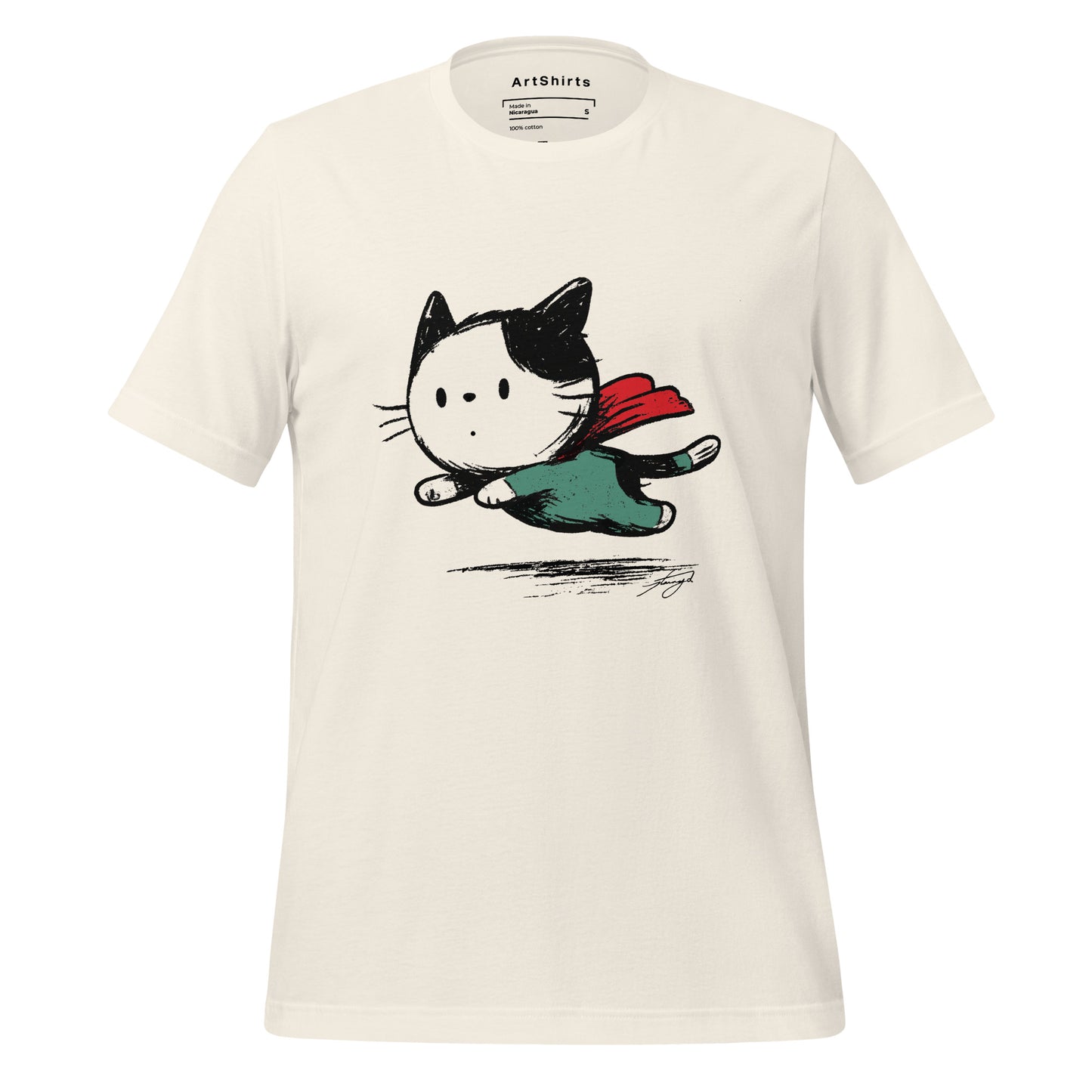 Super Hero Cat Unisex T-Shirt