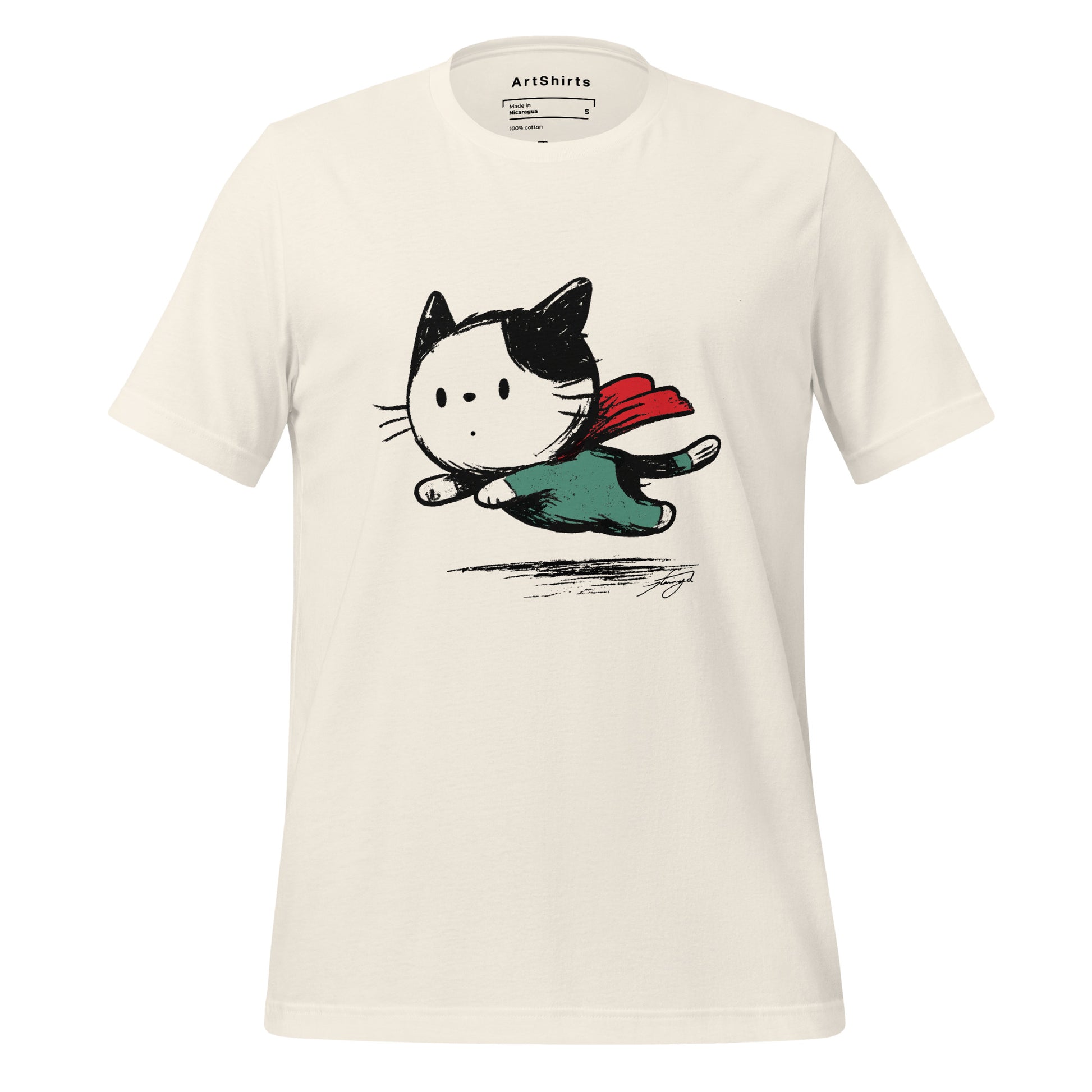Super Hero Cat Unisex T-Shirt