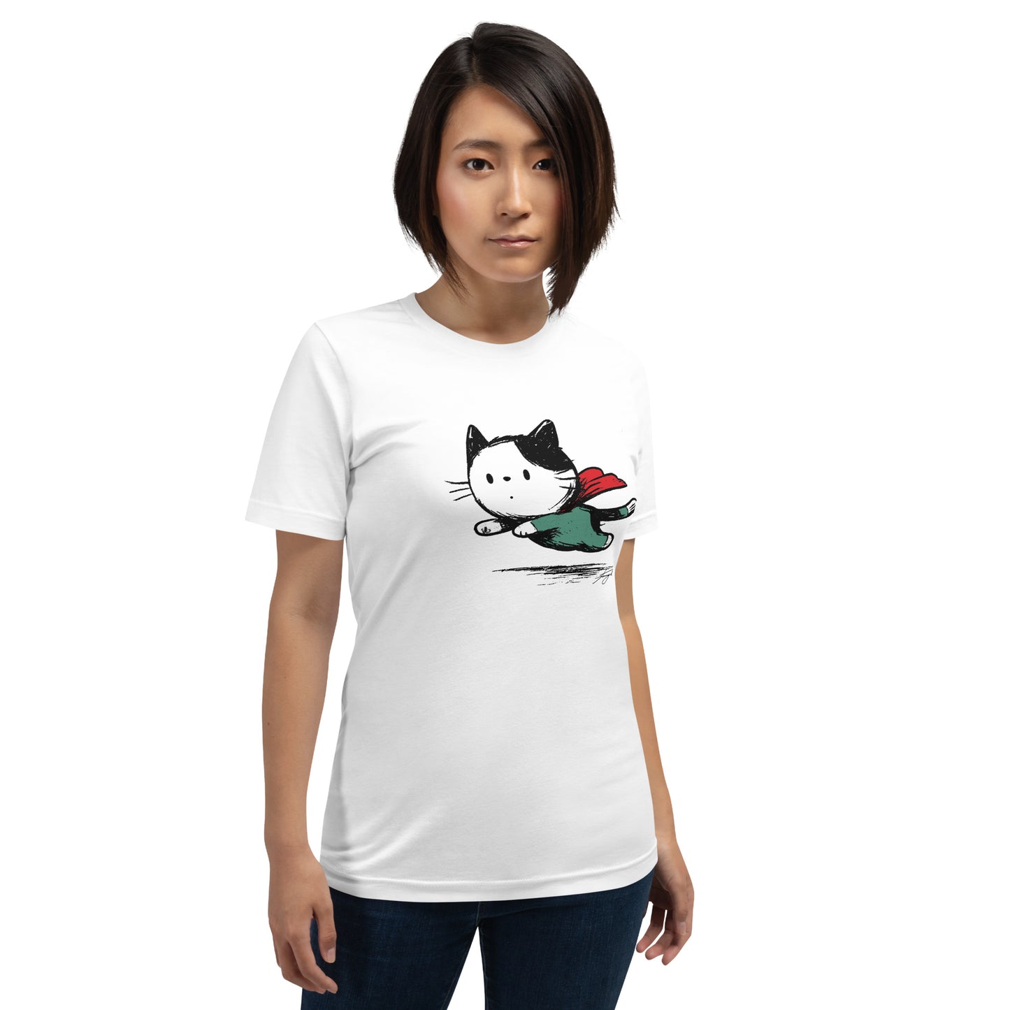 Super Hero Cat Unisex T-Shirt