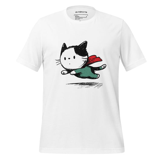 Super Hero Cat Unisex T-Shirt