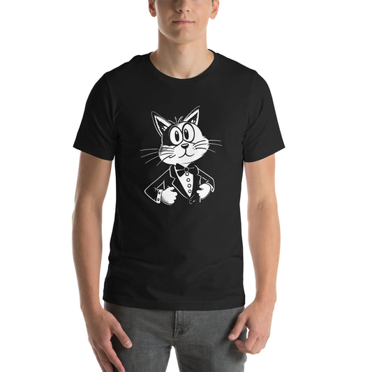 Cartoon Tuxedo Unisex T-shirt