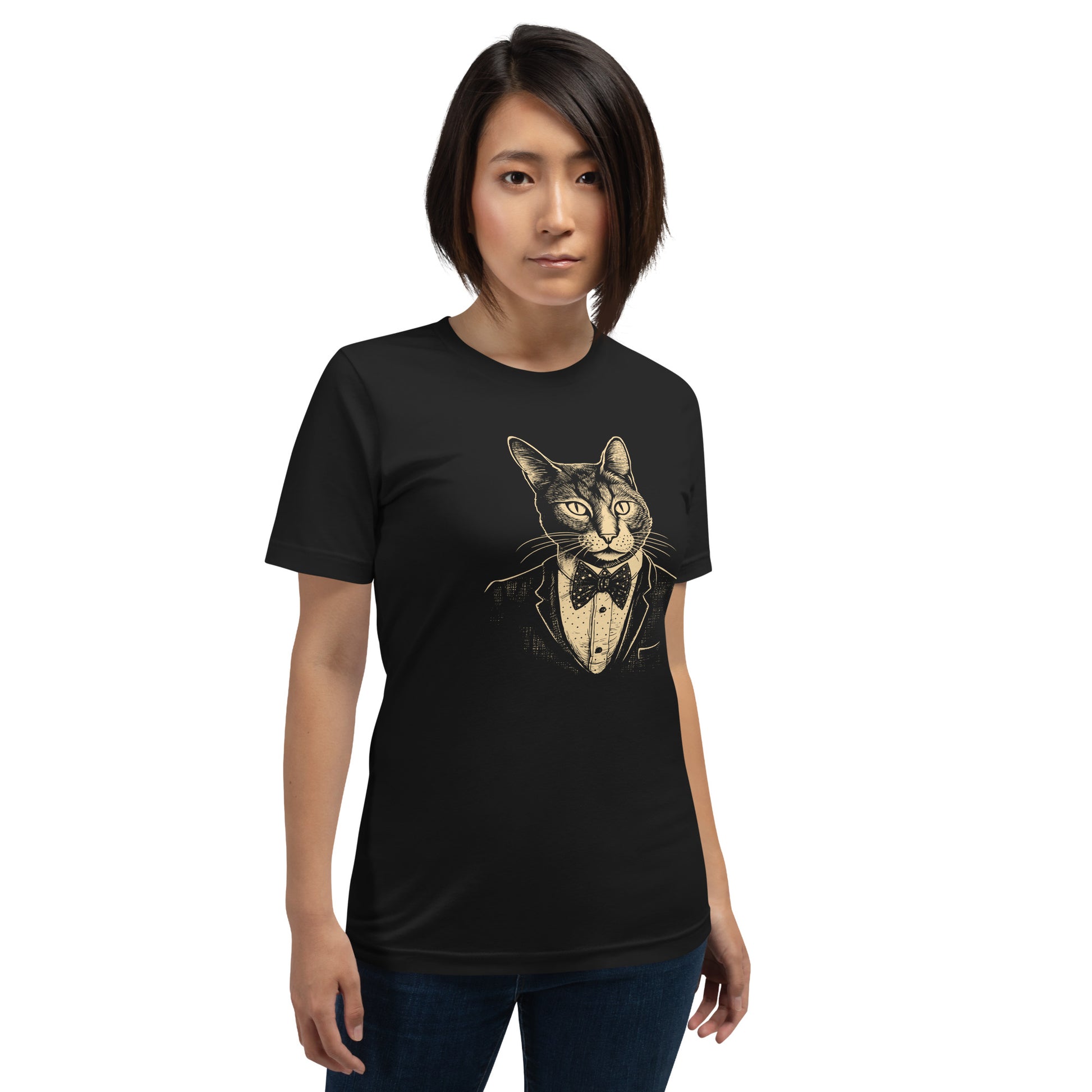 Tuxedo Cat Unisex t-shirt