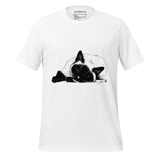 Sleeping Cat Unisex T-Shirt