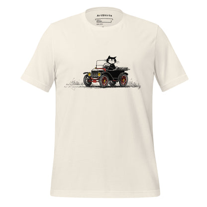 Driving Cat Unisex T-Shirt