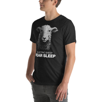 Electric Sheep FEAR SLEEP Unisex Tee
