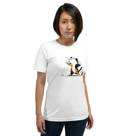 Cat & Mouse Wandering Unisex T-Shirt