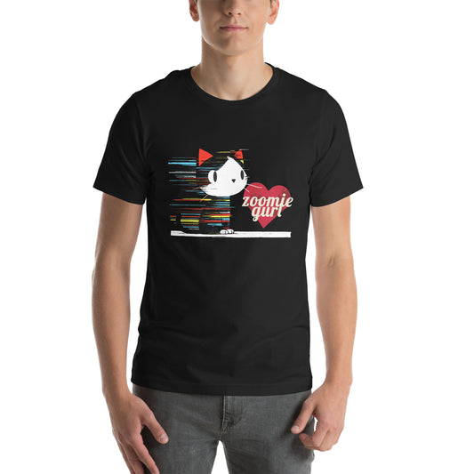 Zoomie Gurl Unisex T-Shirt Black